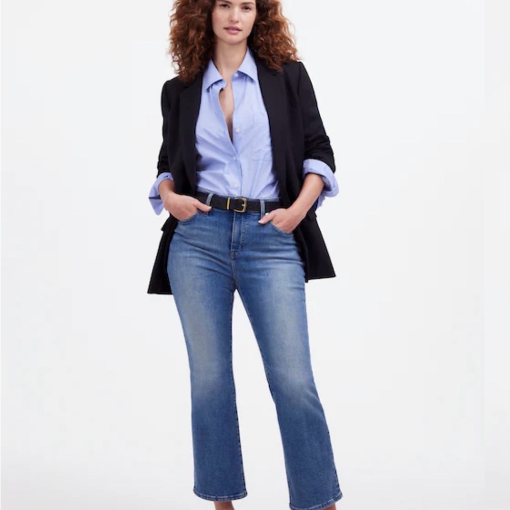 Madewell Curvy Kick Out Jeans